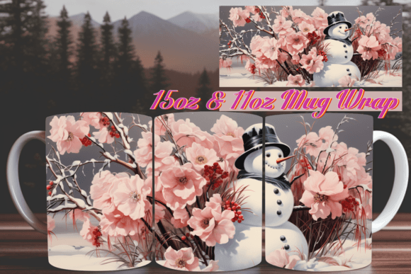 3D Christmas Splendor Mug Wrap 15oz: A Strategic Tool for Enhancing Your Brand and Customer Experience