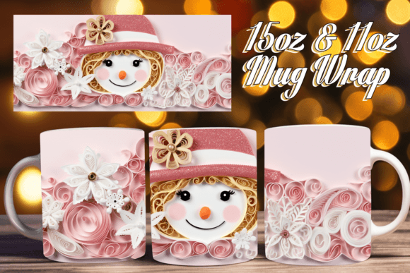A Mugful of Spring Colorful 3D Wrap: A Vibrant Addition to Your Sublimation Projects