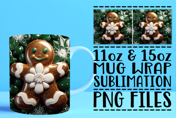 Charming 3D Xmas Mug Design for Winter: A Strategic Addition to Your Holiday Product Line