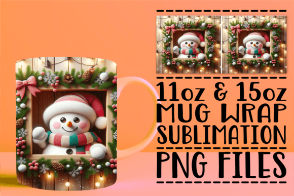 Creating a Festive Atmosphere with 3D Christmas Scene Mug Wraps