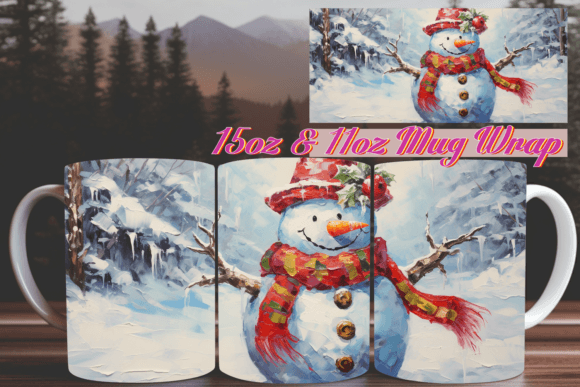 Cute Snowman Christmas 3D Wrap 20oz: A Festive and Versatile Design for Your Projects