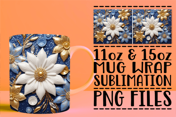 Discover the Charming Winter 3D Mug Wrap Collection for Your Sublimation Projects