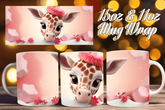 Embrace the Festive Spirit with Owl Whimsy 3D Mug Wrap Christmas