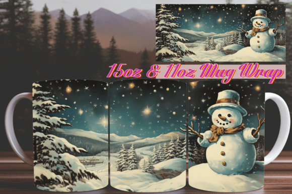 Enhancing Your Holiday Offerings with the 3D Xmas Radiance Mug Wrap 11oz