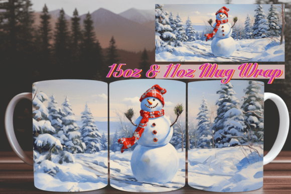 Holiday Fantasy 3D Mug Wrap 15oz: A Strategic Tool for Creative and Business Success