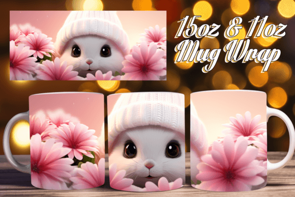 Transform Your 11oz Mugs with the Winter Wonderland 3D Mug Wrap