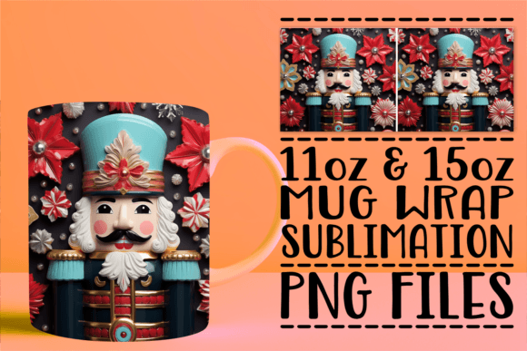 Winter Magic 3D Mug Wraps for 11oz & 15oz Mugs